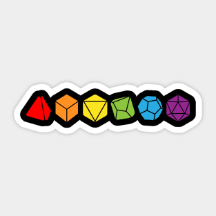 Gay Pride Dice Sticker